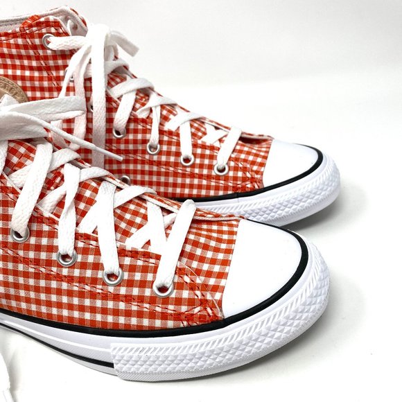 Converse CTAS High Top Sneaker Red White Canvas W - Picture 5 of 11